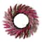 22" Pink Heather Wreath by Ashland®